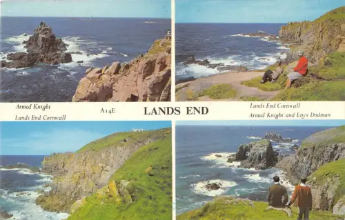 B101053 land s end uk 14x9cm