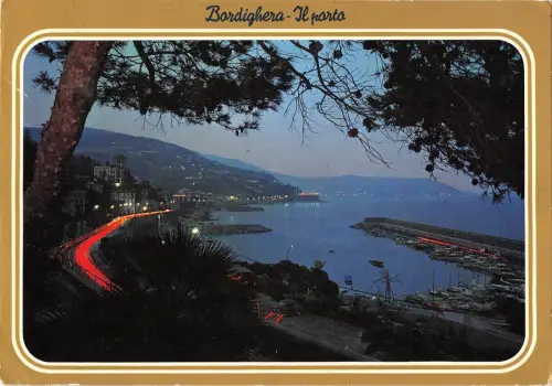 BT1057 bordighera il porto italy