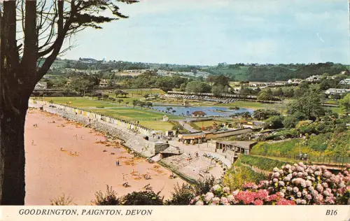 B101589 goodrington paignton devon uk 14x9cm