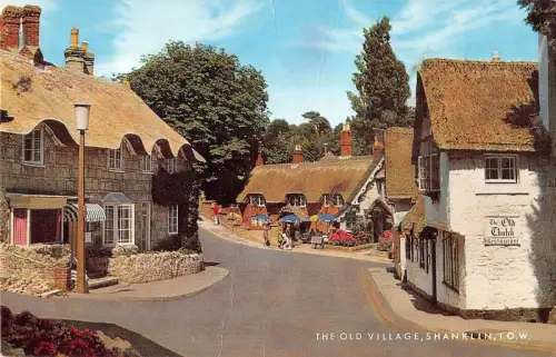 BR66644 Shanklin Isle of Wight The Old Village UK 14x9cm
