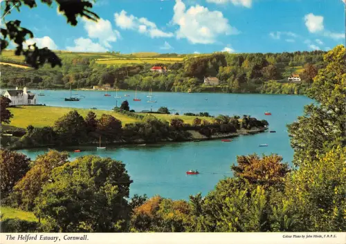 B101677 the helford mündung cornwall uk
