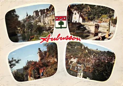 BR31470 Aubusson les bords de la Creuse france