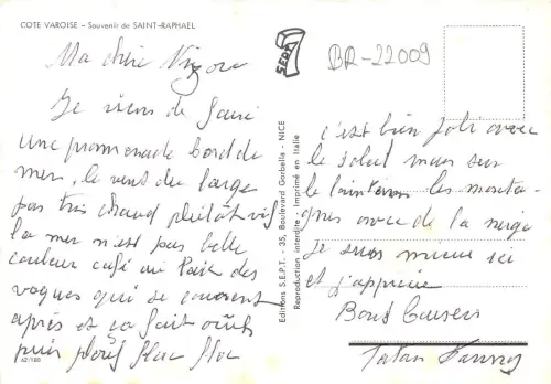 BR22009 Saint Raphael Frankreich