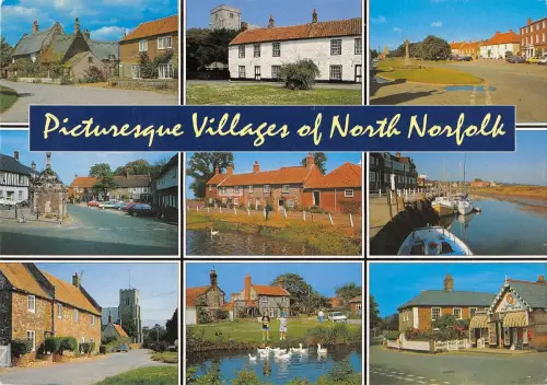 BR90576 malerische Dörfer von North Norfolk UK