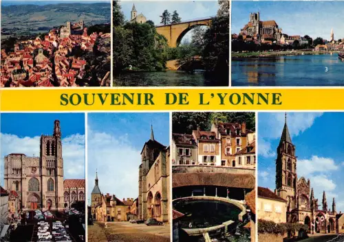 BR30361 Tonnerre avallon multi views Frankreich