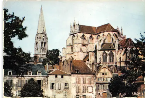 BR29453 L Eglise Saint Germain Auxerre Frankreich