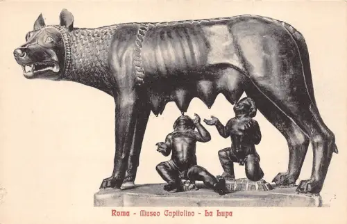 BG25343 roma museo capitolino la lupa italy