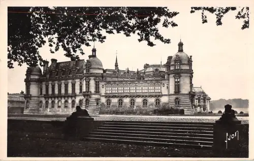 BR51935 Chantilly Fassade Nord du Chateau Frankreich