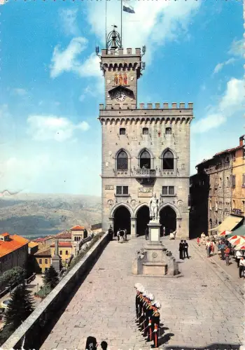 BT0896 San marino palazzo del Governo Italien