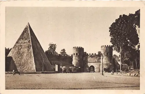 BG25215 roma piramide di caio cestio italy