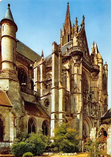 BR54912 Senlis Kathedrale Notre Dame Frankreich