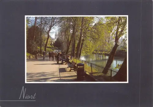 BF115 Niort quai de la regratterie Frankreich