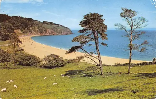 BR66374 Stoke Fleming Devon Blackpool Sands UK 14x9cm