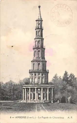 BF10034 amboise la pagode de chantelpup france Frankreich