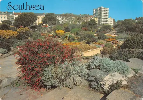 BR76069 southsea the rock gardens uk