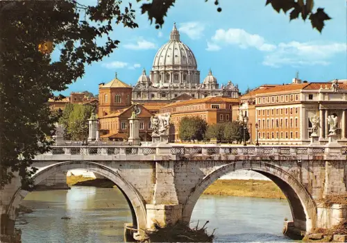 BR86294 roma basilica di s pietro dal lungotevere italy