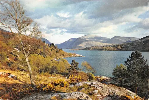 B100986 snowdon und llyn padarn wales