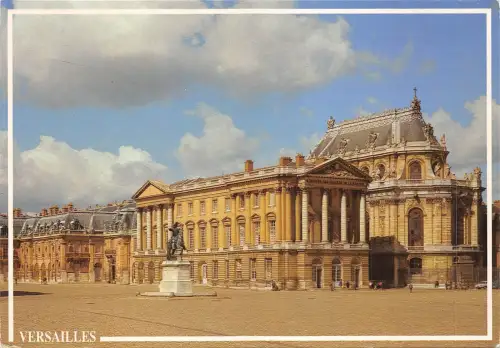 BF1199 versailles le chateau la chapelle Frankreich