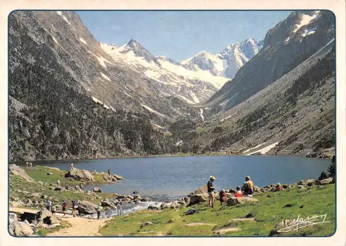 BT10188 le lac de gaube et le massif du vignemale France