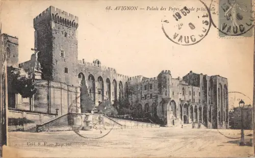BF8239 avignon palais des papes france Frankreich