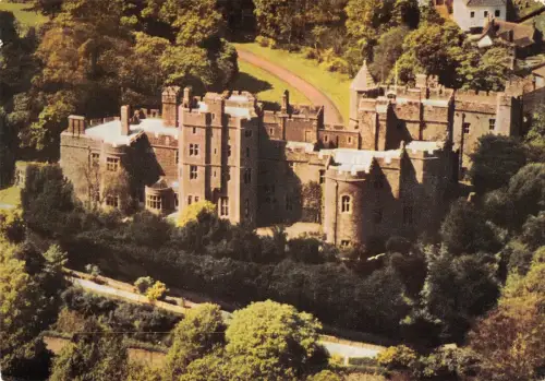 BR76622 dunster castle from the air uk