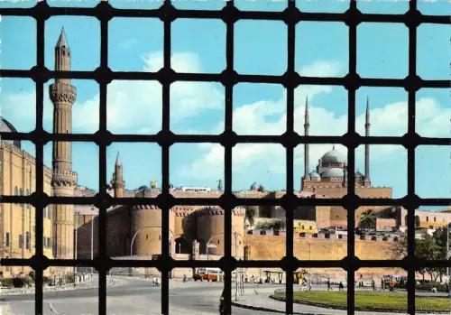 BR49825 Die Zitadelle von der Sultan Hassan Moschee Kairo Ägypten aus gesehen