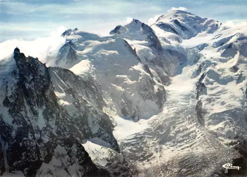 BT13050 Chamonix mont blanc l aiguile du midi France