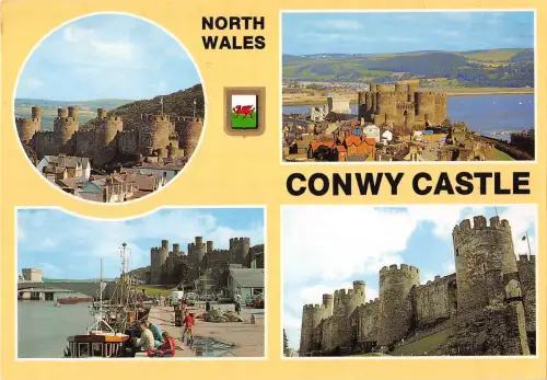 BR89923 North Wales Conwy Castle
