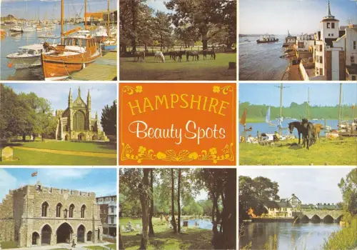 BR90382 hampshire beauty spots uk