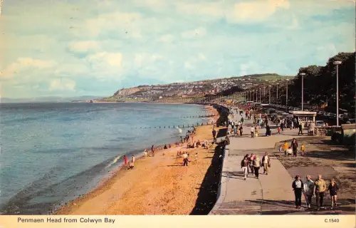 B103686 Pennman Kopf von Colwyn Bay Wales
