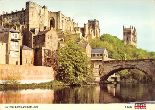 BR83091 durham castle and cathedral uk