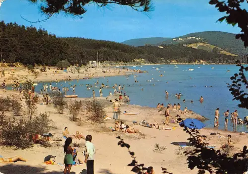 BT8481 Bassin de Siant Ferrol un coin de la plage France