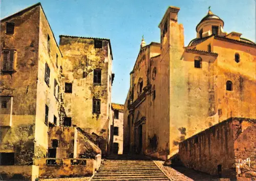 BT6356 Calvi l eglise cathedrale saint jean bapiste Frankreich