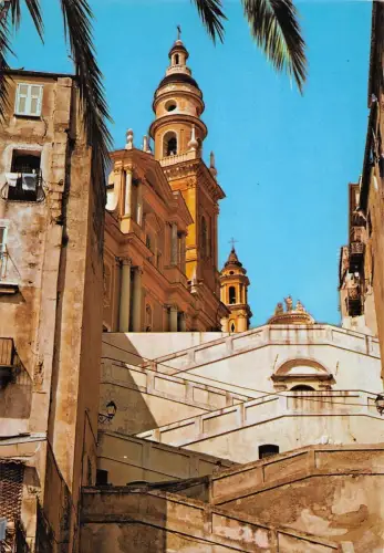 BT9782 Menton la vieille ville France
