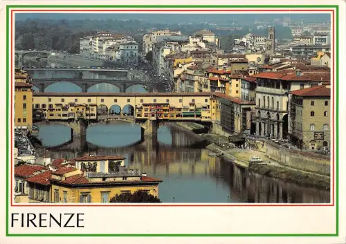 BT1450 Firenze Panorama Sull Arno Italy