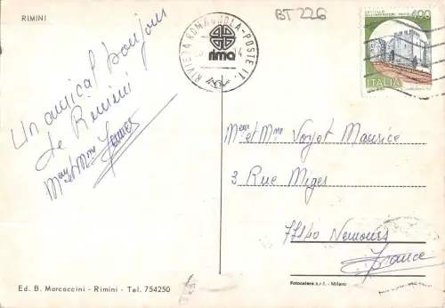 BT0226 Rimini Italien