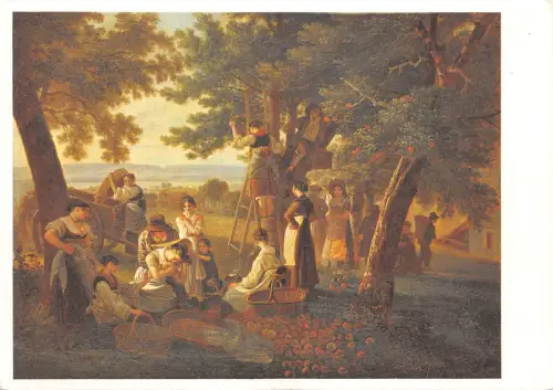 BF301 Adam Wolfgang Toepffer Pasint Printure Painting Postkarte