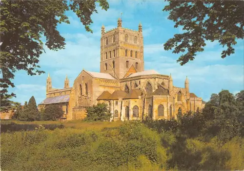 BR89095 tewkesbury abbey uk