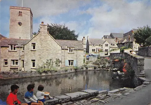 BR89637 the mill pond swanages dorset uk