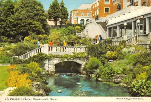 BR77950 the pavilion rockeries bournemouth dorset uk 14x9cm