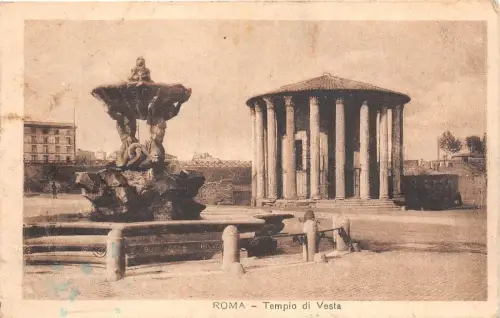 Br34133 Roma Tempio di Vesta Italien