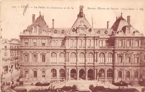 BG25591 lyon le palais du commerce et de la bourse france