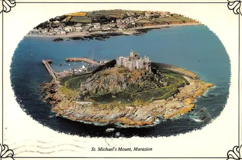 BR92065 st michael s mount marazion uk