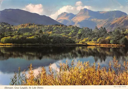 B97435 elterwater great langdale the lake district uk