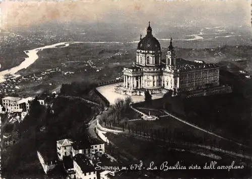 BR49185 Superga la basilica vista dall aeroplano Italien