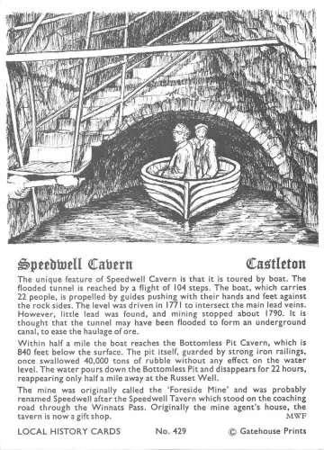 BR75773 speedwell cavern castleton uk