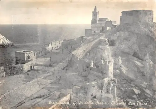 BR51462 Golfo della spezia portovenere chiesetta di s pietro Italien