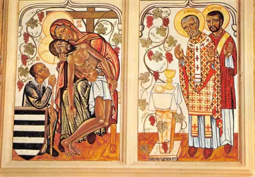 BR54369 Cathedrale St Luperc Eauze peinture nicolai Greschny france