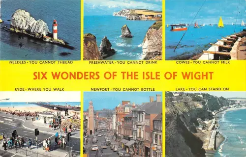 B103460 six wonders of the isle of wight uk