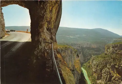 BR26127 Les Gorges Pittoresque du verdon le tunnel du Fayet Frankreich